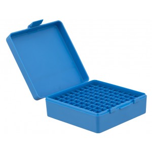 Кейс ShotTime BX-905 для 100 патронов 9mm Luger/10x28, полипропилен, синий, арт. ST-BX-905-BL [SHOTTIME]